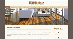 Desktop Screenshot of parkett-eisenbeiser.de